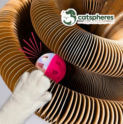 Catspheres akıllı tırmalama oyun yatağı
