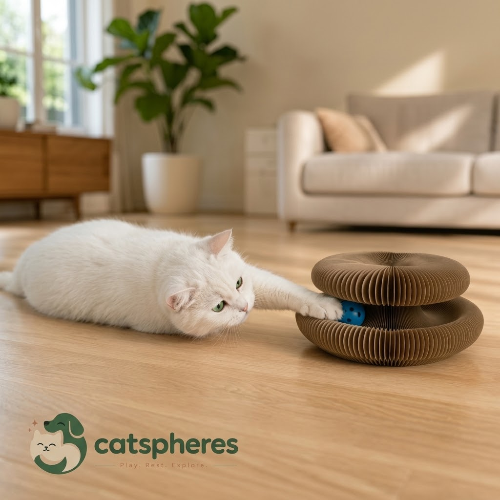 Catspheres akıllı tırmalama oyun yatağı
