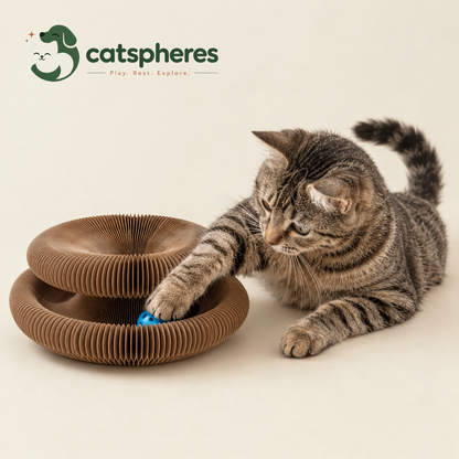 Catspheres akıllı tırmalama oyun yatağı